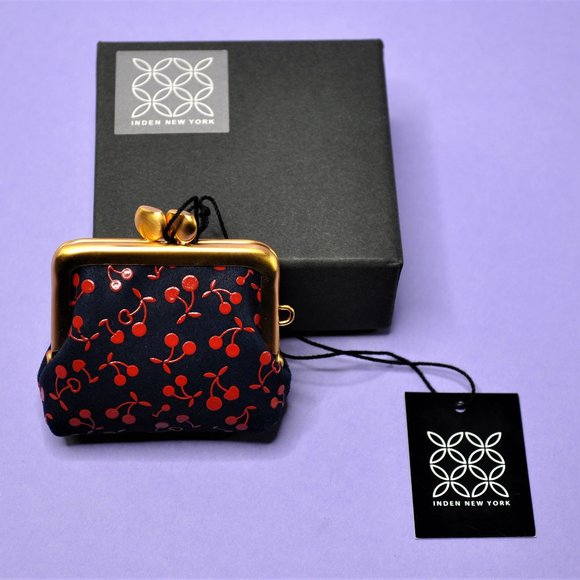 Inden New York Accessories - Inden NY Coin Purse "Cherries" - DISCONTINUED PRODUCT HARD TO FIND!